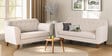 Rome Velvet Sofa Set In Camel Beige Color (3+ 2)