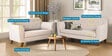 Rome Velvet Sofa Set In Camel Beige Color (3+ 2)