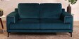 Trouville Velvet 2 Seater Sofa In Bottle Green Colour