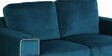 Trouville Velvet 2 Seater Sofa In Bottle Green Colour