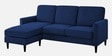 Romie Fabric RHS Sectional Sofa ( 2+ Lounger) in Royal Blue Colour