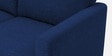 Romie Fabric RHS Sectional Sofa ( 2+ Lounger) in Royal Blue Colour