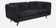Romina Fabric LHS Sectional Sofa (2 + Lounger) In Charcoal Grey Colour