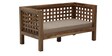 Troyes Sheesham Wood 2 Seater Sofa In Natural Finish