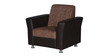 Rossini 3+1+1 Sofa Set in Dark Brown Colour