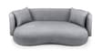 Rosy Arc 3 Seater Sofa In Grey Boucle Color