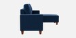 Roman Fabric LHS Sectional Sofa In Cobalt Blue Colour Roman Fabric LHS Sectional Sofa In Cobalt Blue Colour