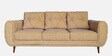 Royal Chester Velvet 3 Seater Sofa in Mustard Colour