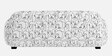 Royale Abstract Line Art  Contemporary Muse 3 Seater Polyester Upholstered Sofa 