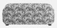 Royale Safari Sketch 2 Seater Sofa In Black Colour