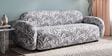 Royale Safari Sketch 3 Seater  Polyester Upholstered Sofa 