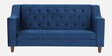 Royaliss Fabric 3 Seater Sofa in Royal Blue Colour