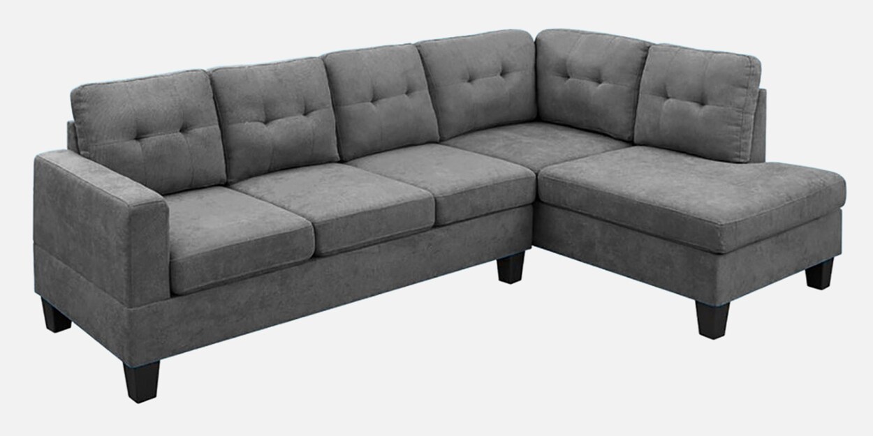 Charcoal Gray Sectional Sofa With Chaise Lounge | Cabinets Matttroy