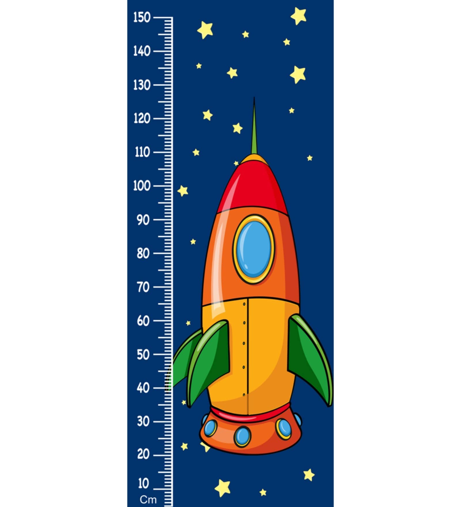 Rocket in Multicolour Height
Chart