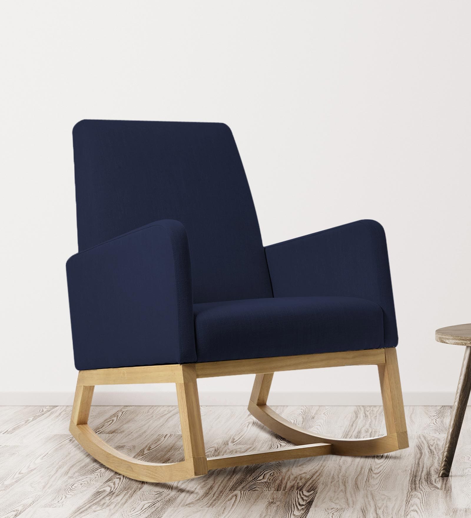 Buy Rocking Chair in Blue Colour at 17% OFF by Adorn Homez | Pepperfry