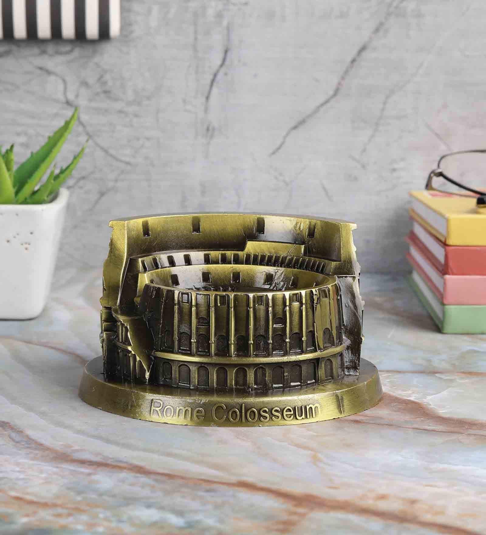 Rome Colosseum Amphitheatre Metal Showpiece