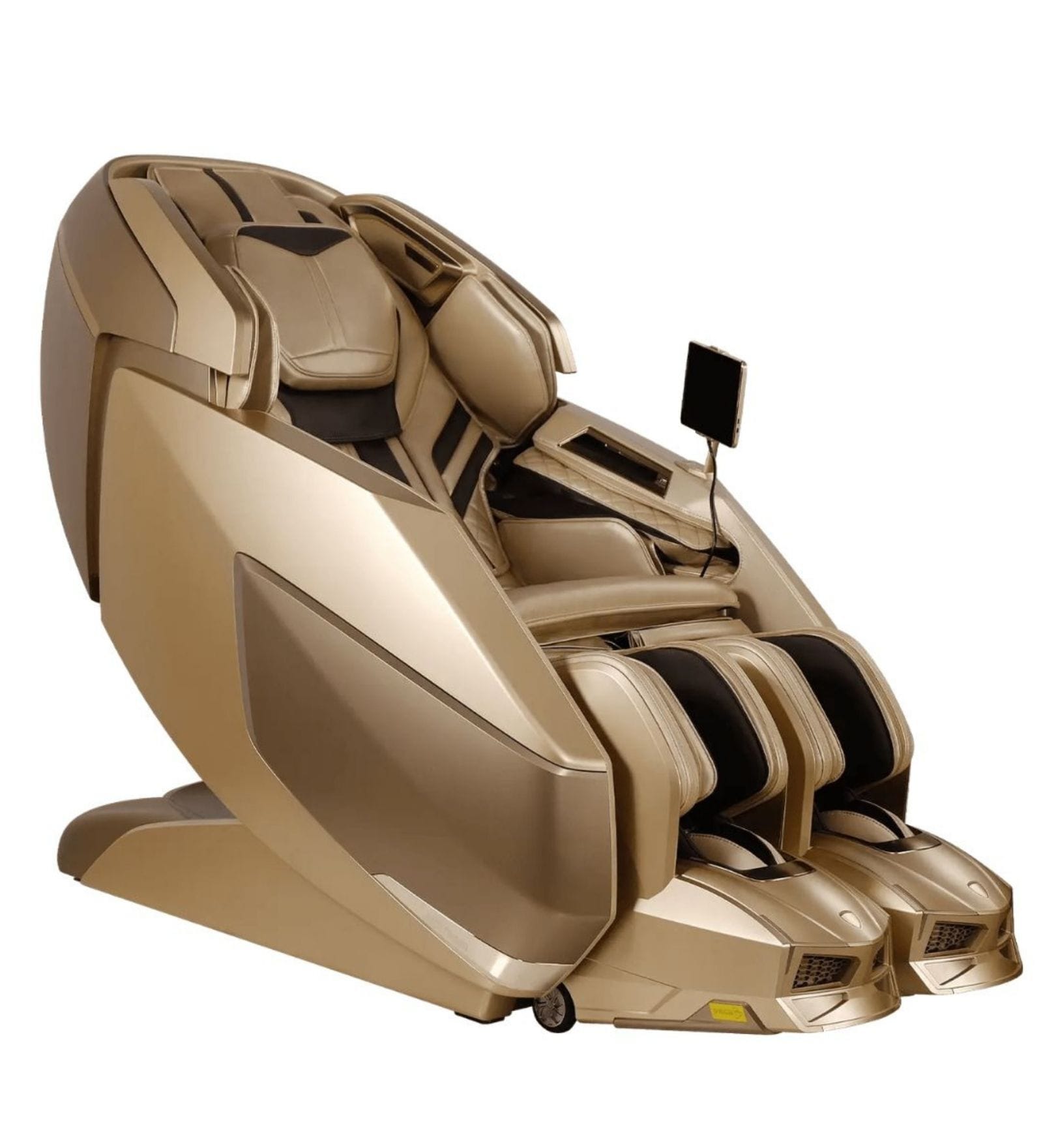 Rotai R AUREX Leather Premium Massage Chair in Gold Colour Rotai R AUREX Leather Premium Massage Chair in Gold Colour