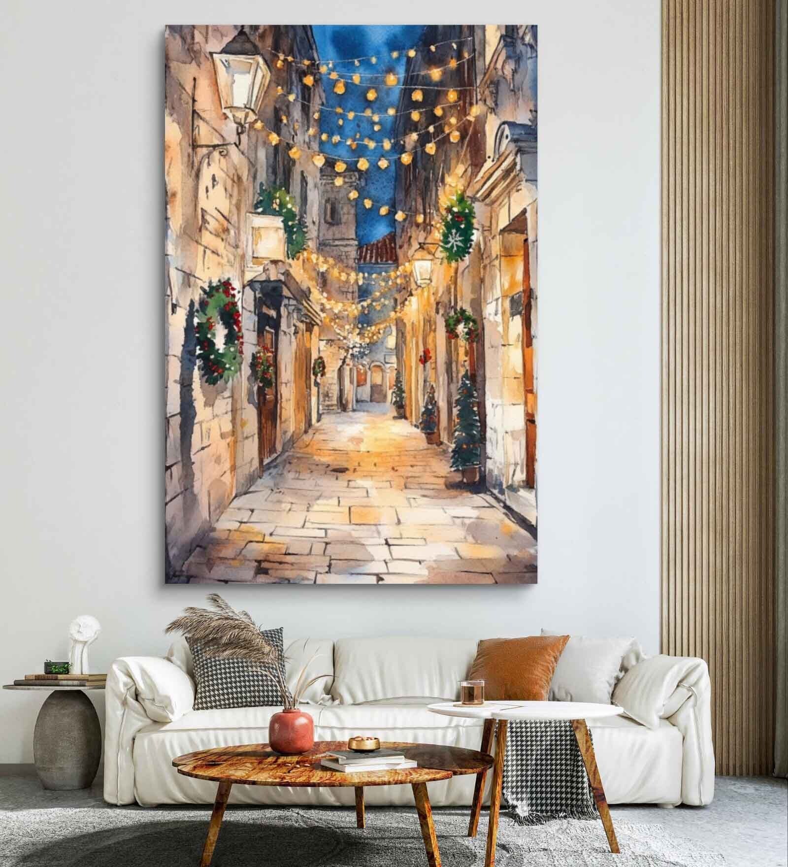 Rothenburg Germany Canvas Painting