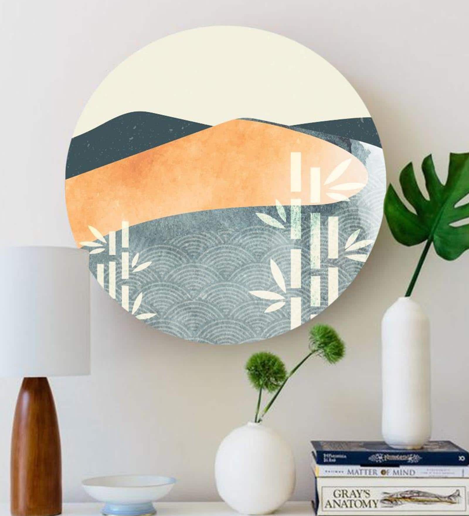 Take Part Multicolour Canvas Framed Wall Plates