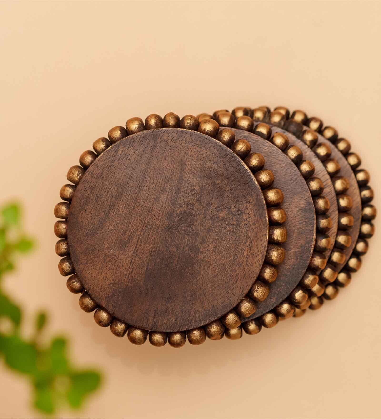 Round Wooden Coasters