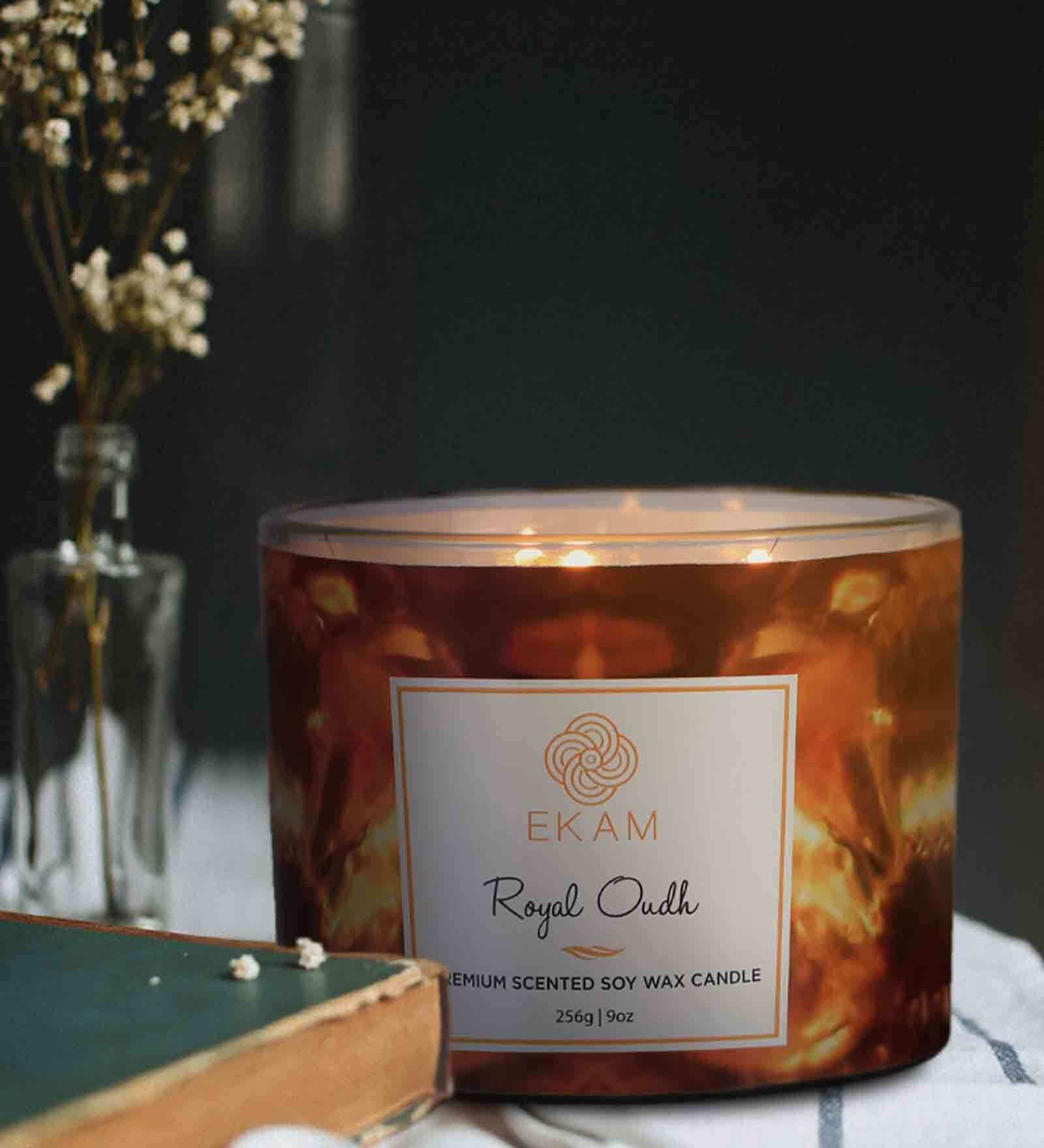 Royal Oudh Soy Wax Scented Candle