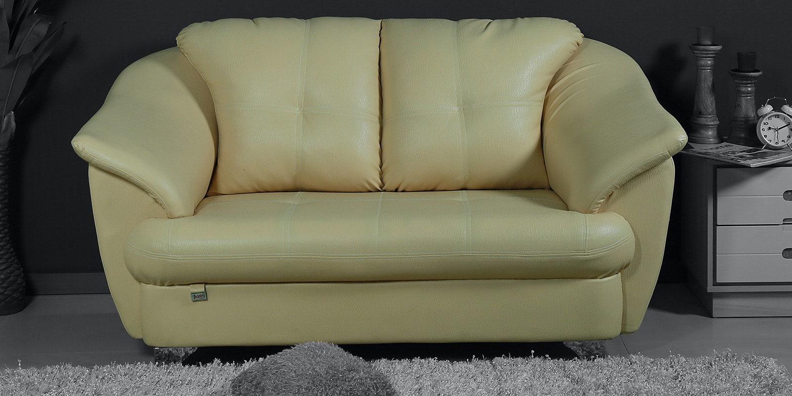 Royale 2 Seater Sofa in Ivory Colour