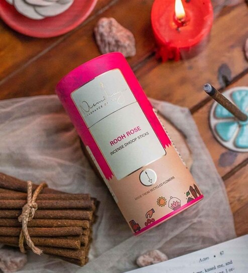 Rooh Rose Dhoop Sticks for Pooja 40 Sticks