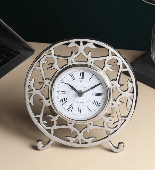 silver Rosenthal Clock