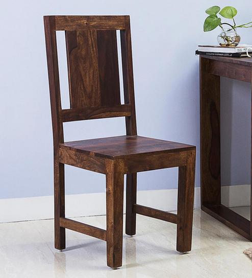 Rosholt Dining Chair In Provincial Teak Finish On Rent