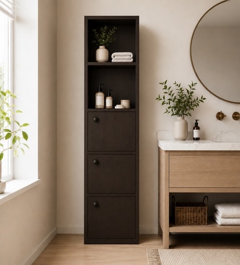 Royal Haven Grand Edition Book Shelf In Flowery Wenge Finish