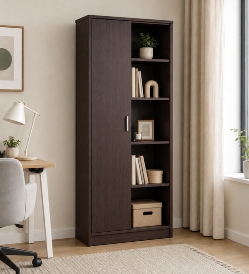 Royal Haven Grand Edition Book Shelf In Flowery Wenge Finish