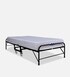 Buy Roll-Away Metal Folding Bed In Black Colour With Mattress By ...