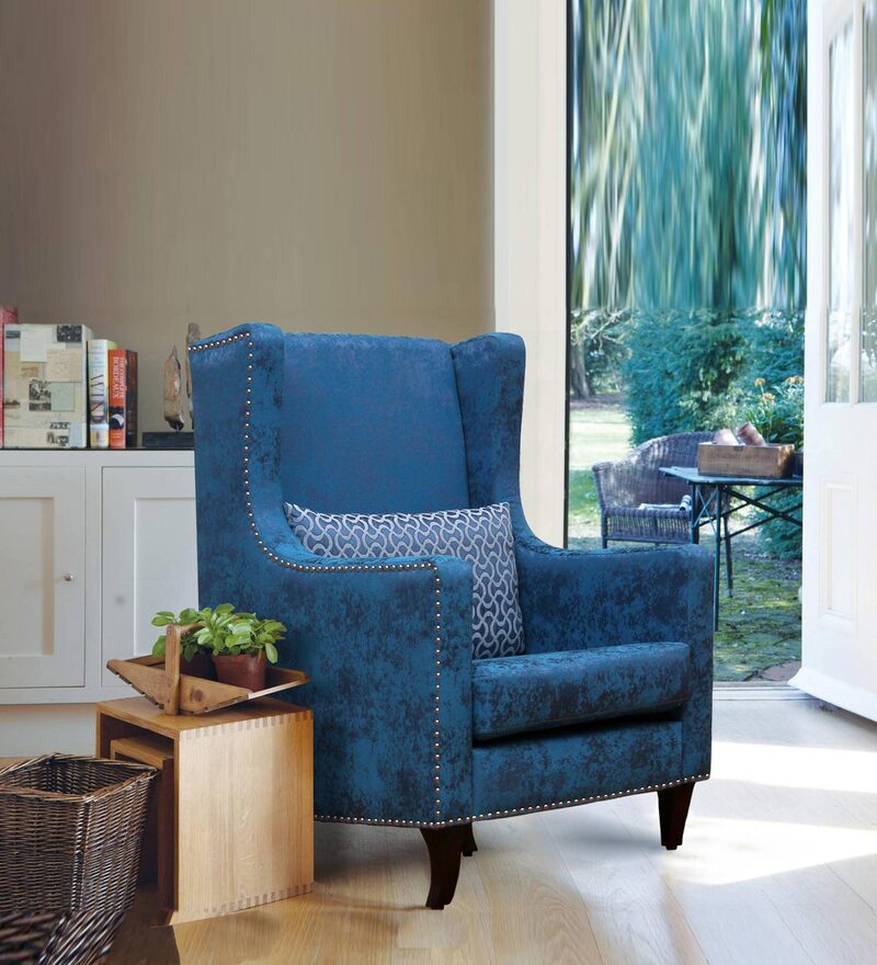 solid wing chair