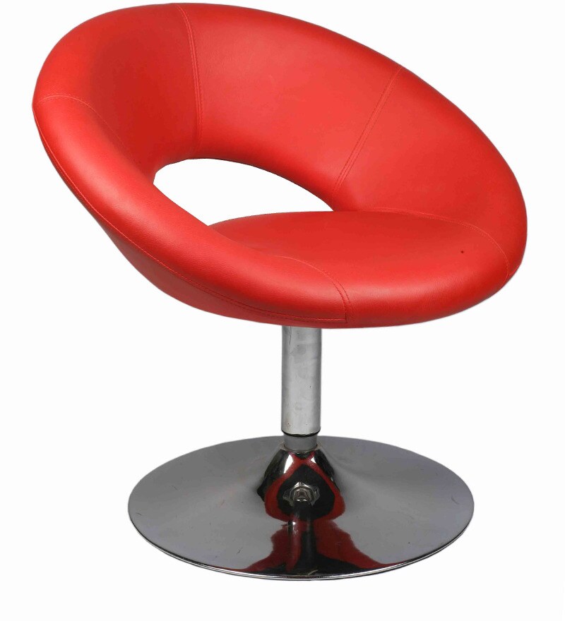 red round chair