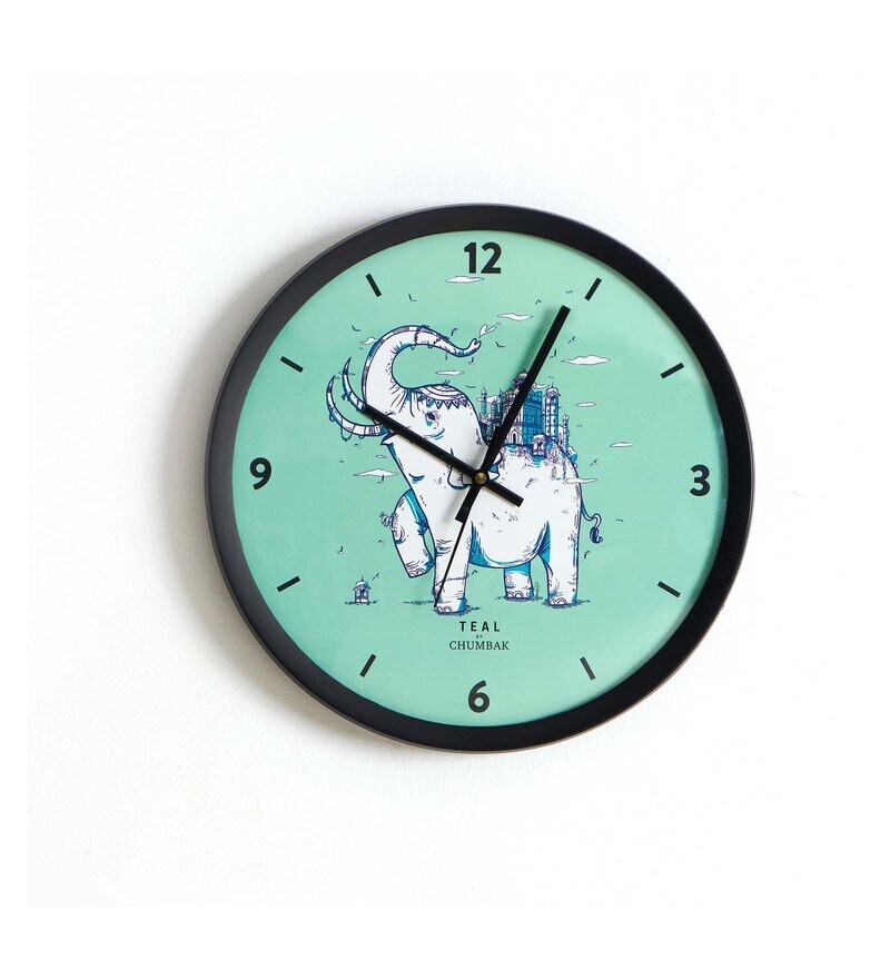 Buy Royal Ride Wall Clock Black Rim By Chumbak Online Modern Wall
