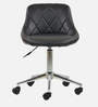 Roanza Leatherette Guest Chair In Black Colour