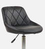 Roanza Leatherette Guest Chair In Black Colour