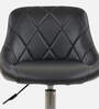 Roanza Leatherette Guest Chair In Black Colour