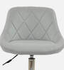 Roanza Leatherette Guest Chair In Grey Colour