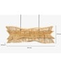 Robin Chandelier Lamp Natural