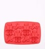 Robot Red Silicone Ice Tray