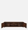 Robust TV Console for TVs in Walnut Finish for TVs up to 65"