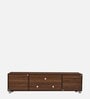 Robust TV Console for TVs in Walnut Finish for TVs up to 65"