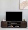 Robust TV Console in Dark Brown Color