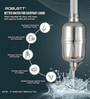 Robustt Oceya 15 Stage Hard Water Softener For Tap & Shower (Silver)