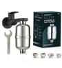 Robustt Oceya 15 Stage Hard Water Softener For Tap & Shower (Silver)