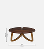 Rochester Acacia Wood Coffee Table In Provincial Teak Finish