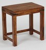Rochester Solid Wood Nest of Tables in Natural Finish (Set Of 3)