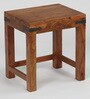 Rochester Solid Wood Nest of Tables in Natural Finish (Set Of 3)