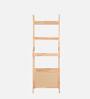 Rocio Solid Wood Book Shelf In Natural Finish